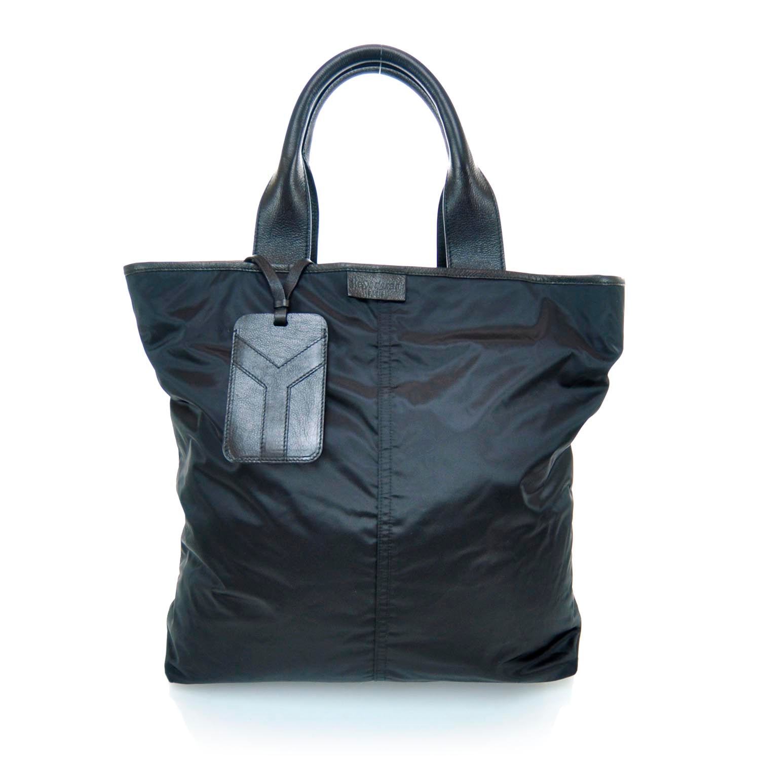 Saint Laurent Nylon Tanger Tote Unisex Black 1 of 13