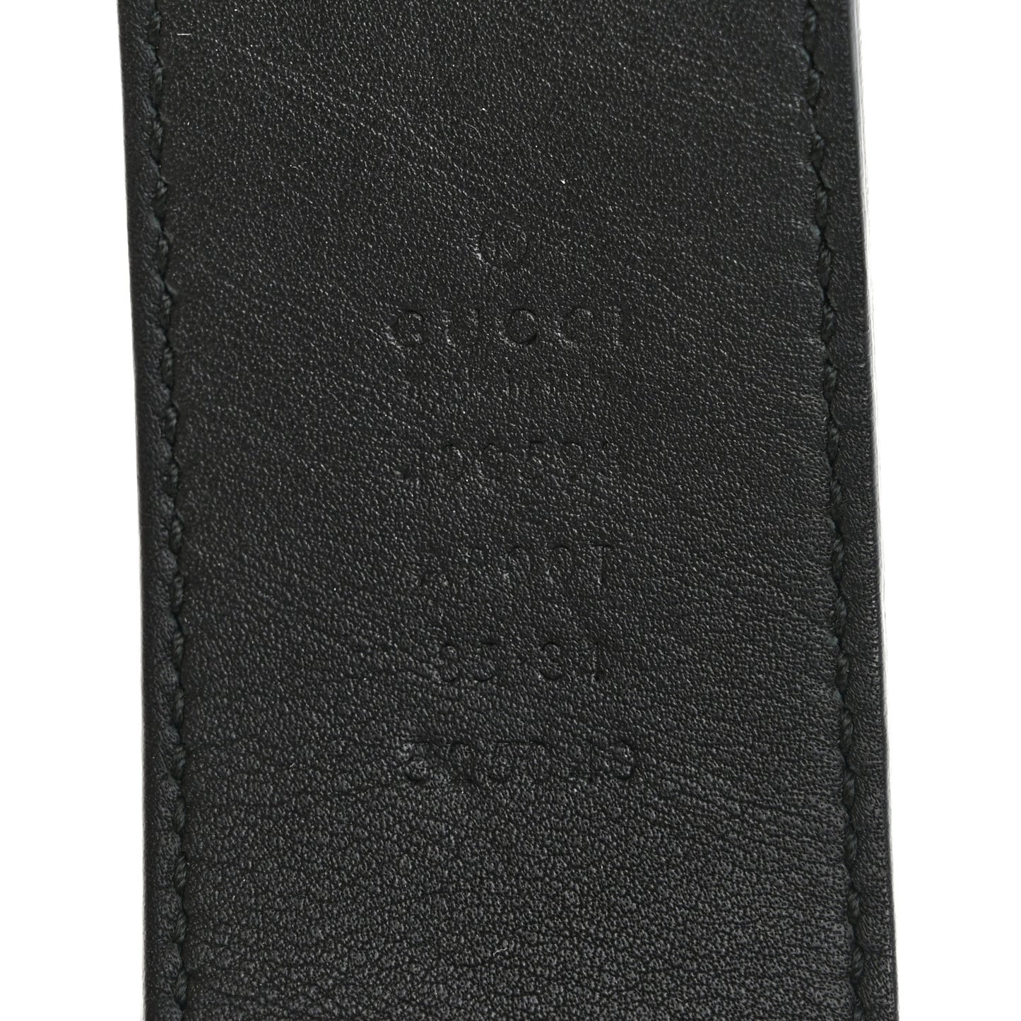 Calfskin Double G 40mm Belt 85 34 Black