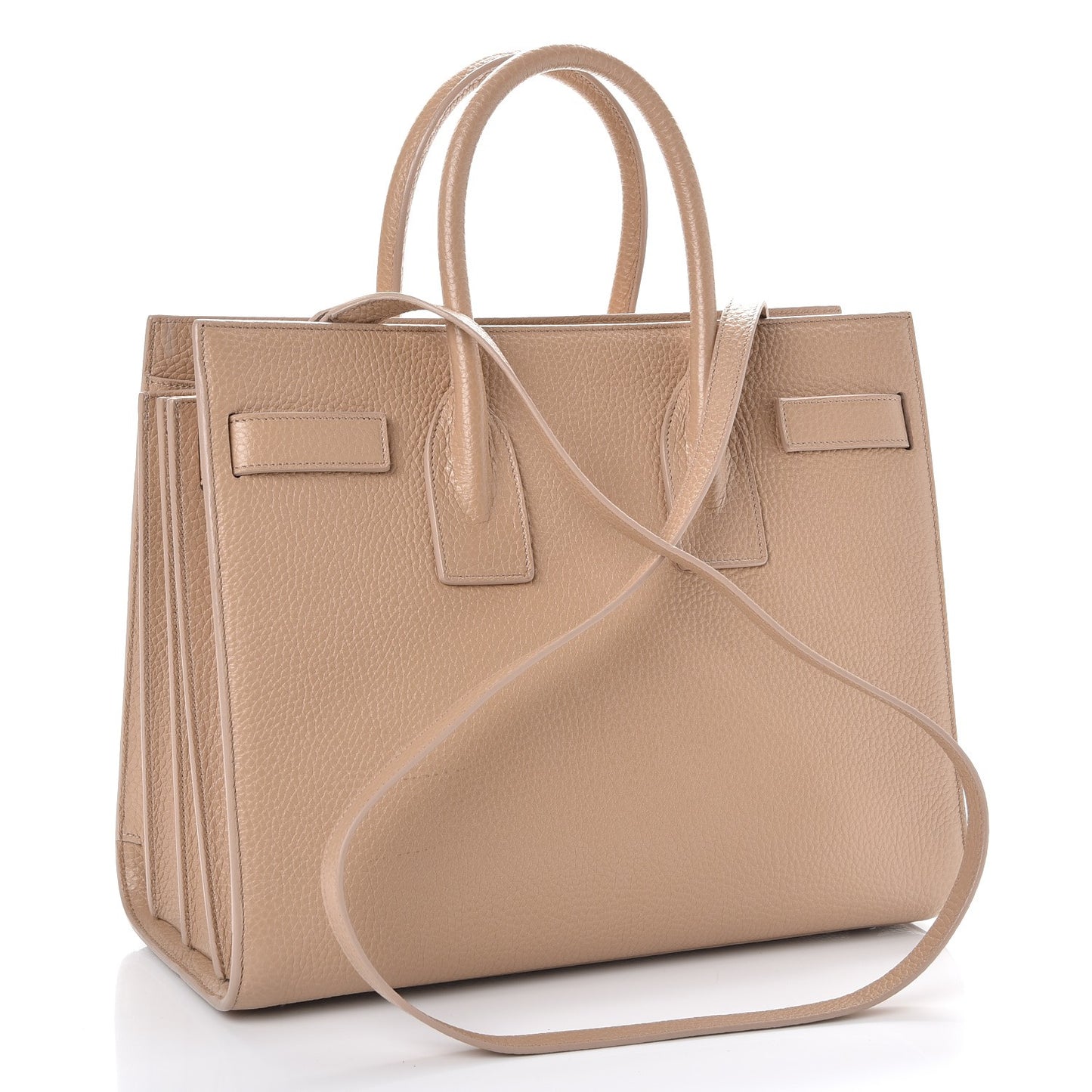 Grained Calfskin Small Sac De Jour Nude Powder