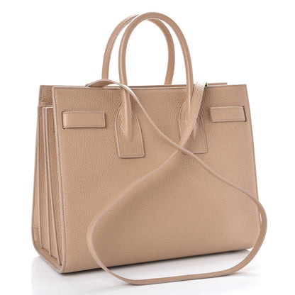 Saint Laurent Grained Calfskin Small Sac De Jour Nude Powder 3 of 7