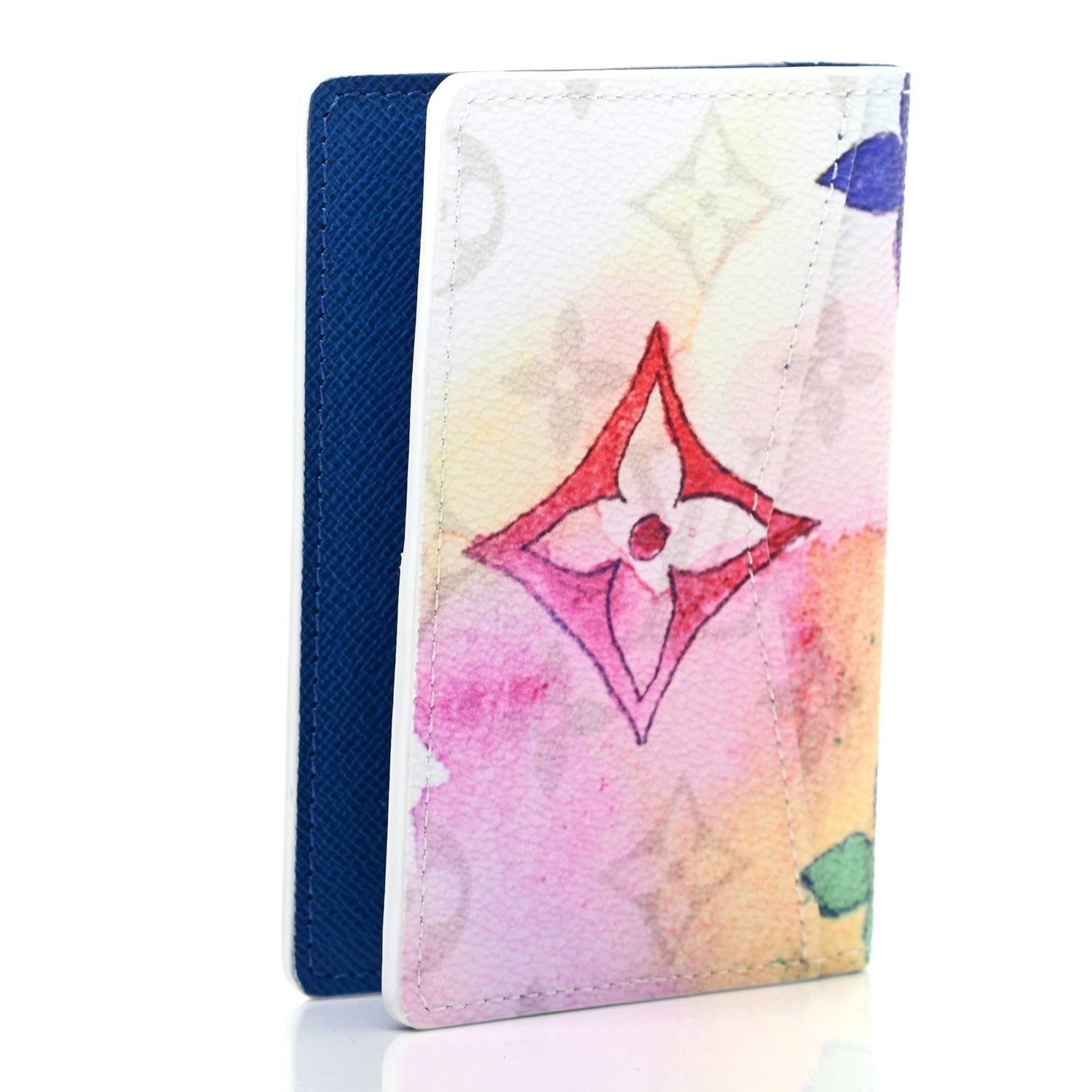Louis Vuitton Monogram Watercolor Pocket Organizer NM Multicolor 3 of 7