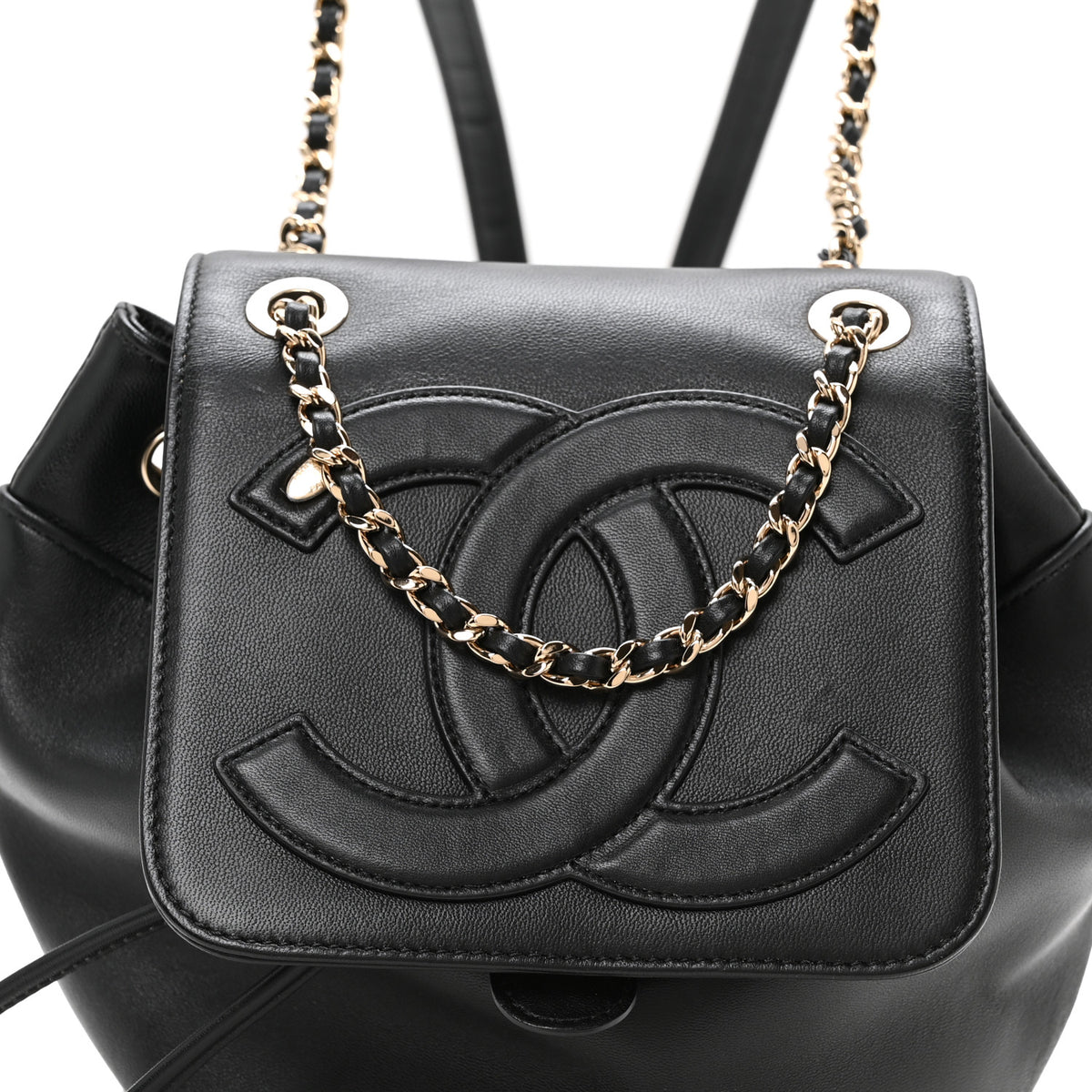 Lambskin CC Mania Backpack Black
