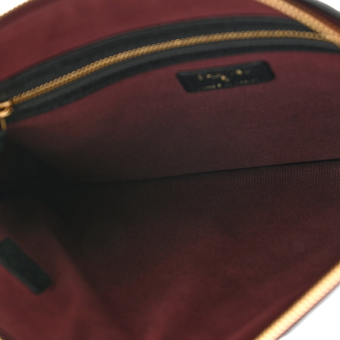 Caviar Quilted Medium Cosmetic Case Black