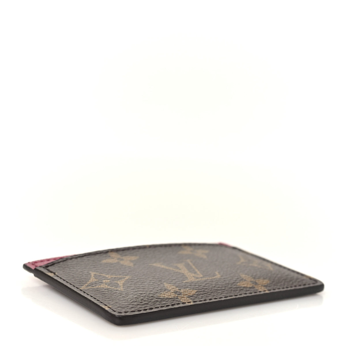 Monogram Card Holder Fuchsia