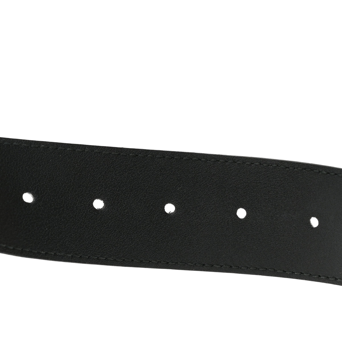 Gucci Calfskin Double G 40mm Belt 80 32 Black 4 of 6