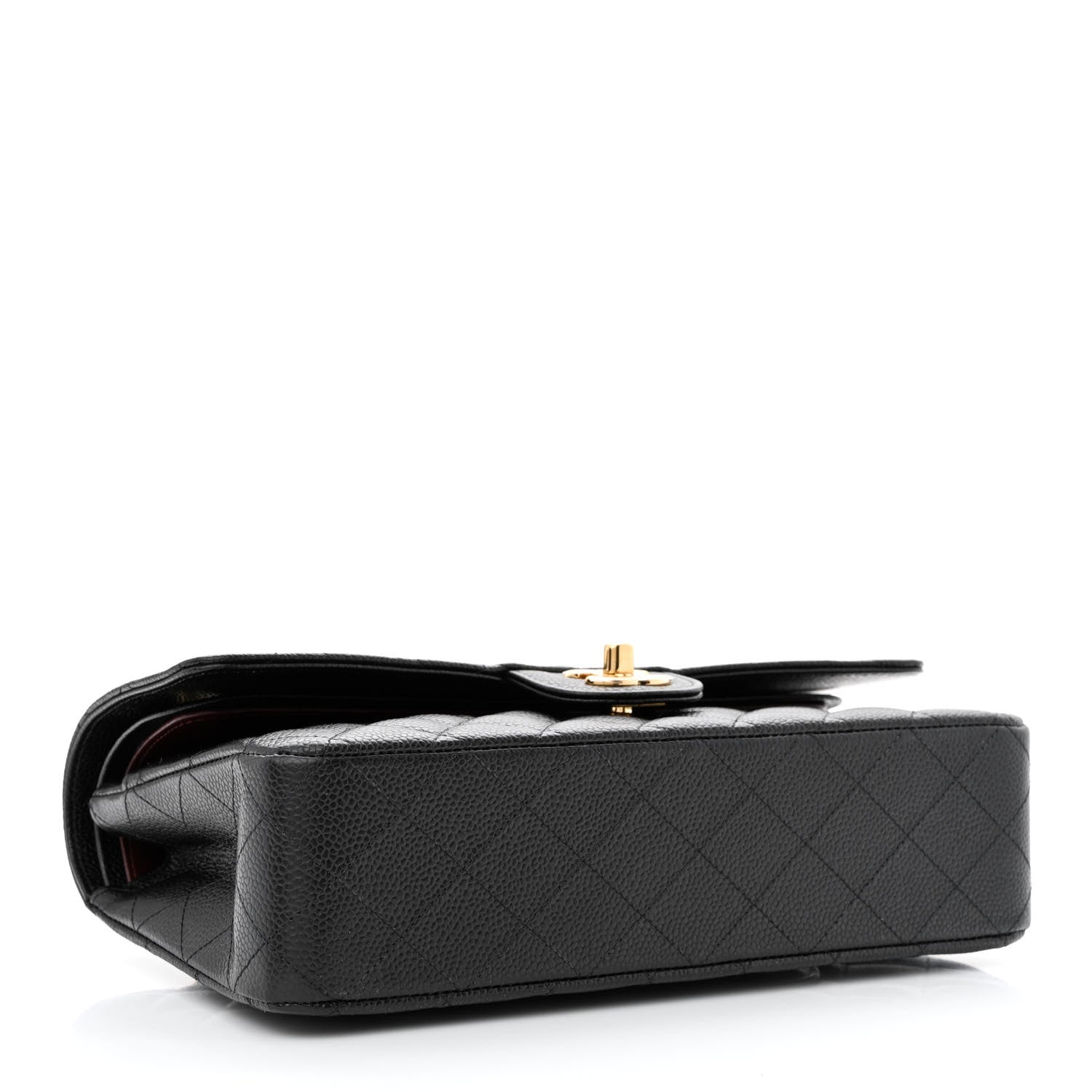 Chanel Caviar Quilted Medium Double Flap Black 4 of 10