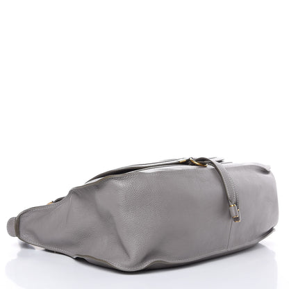 Chloe Calfskin Large Marcie Satchel Cashmere Grey 4 of 13