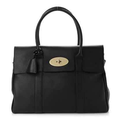 Mulberry Small Classic Grain Bayswater Black 1 of 10