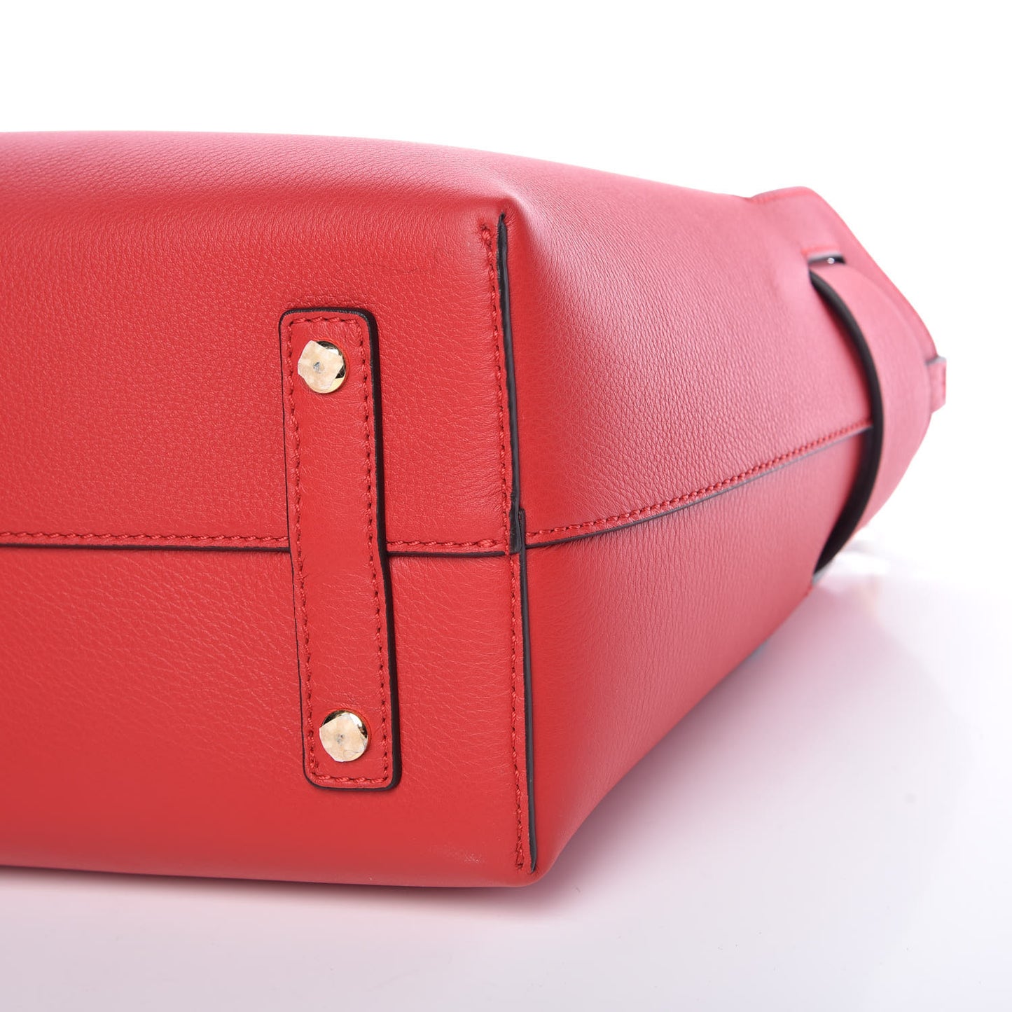 Soft Grain Calfskin Small Belt Bag Bright Military Red