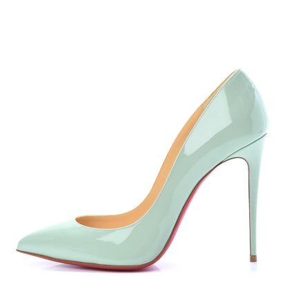 Christian Louboutin Patent Pigalle Follies 100 Pumps 39 Opal 1 of 9
