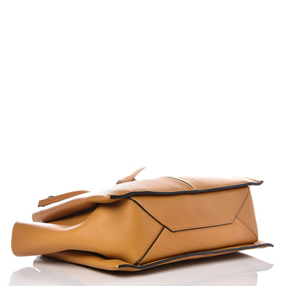 Celine Supple Natural Calfskin Medium Tri-Fold Bag Blonde 3 of 12