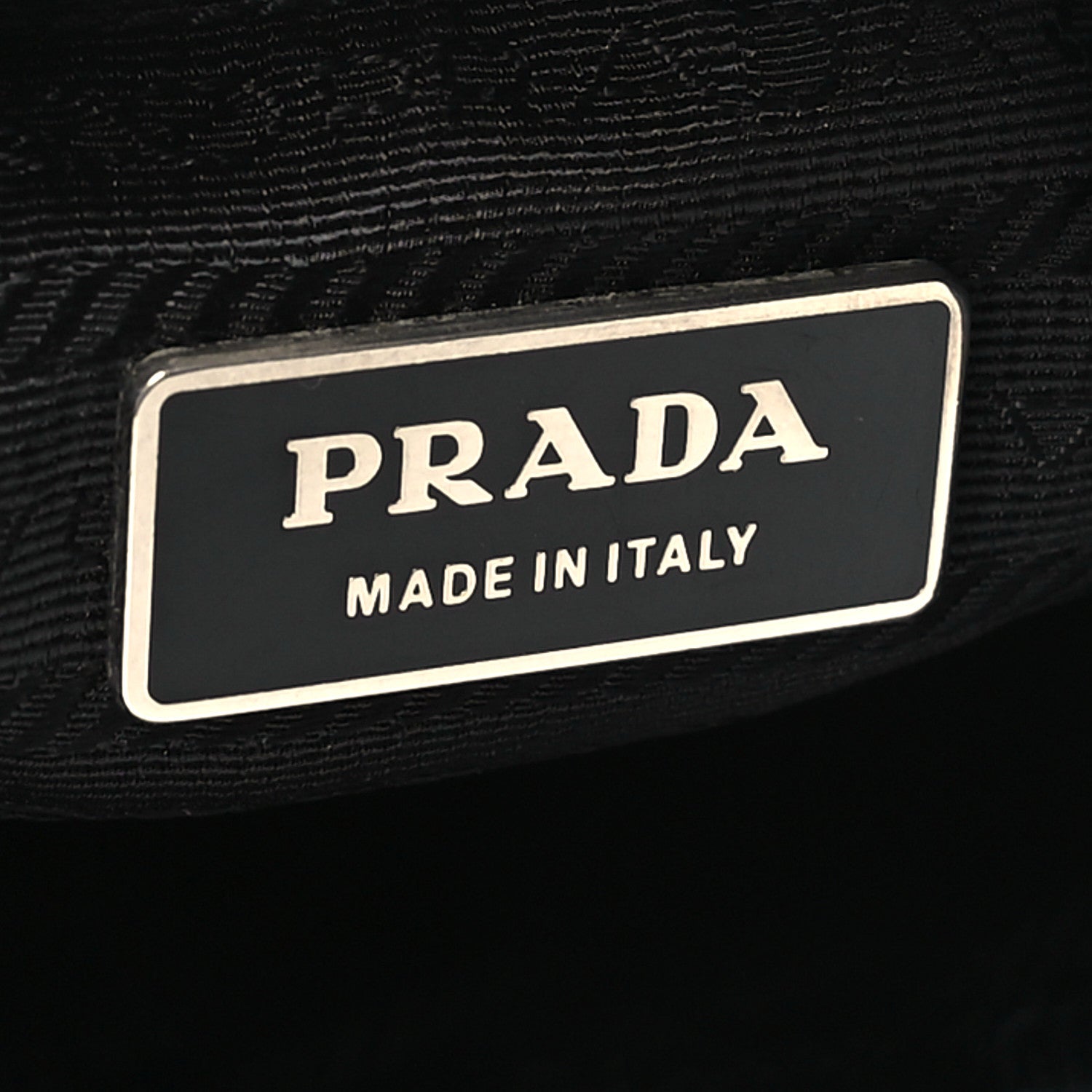 Prada Tessuto Nylon Nappa Braided Top Handle Bag Black 6 of 10