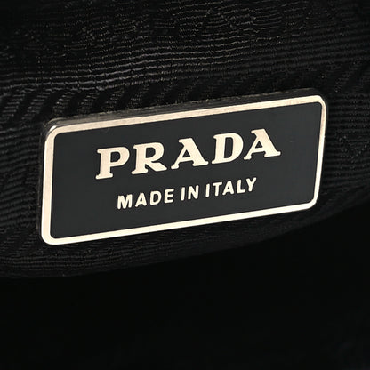 Prada Tessuto Nylon Nappa Braided Top Handle Bag Black 6 of 10