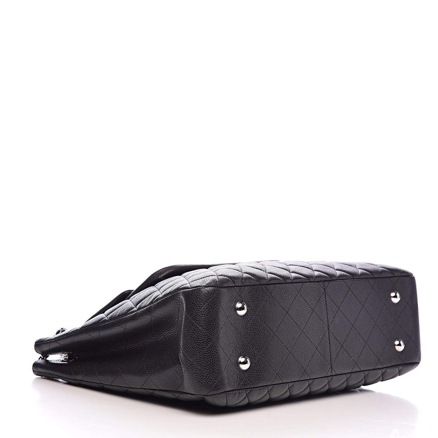 Chanel Caviar Quilted Flap Tote Black 4 of 12