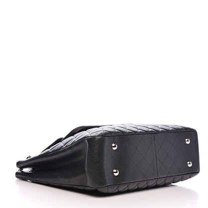 Chanel Caviar Quilted Flap Tote Black 4 of 12
