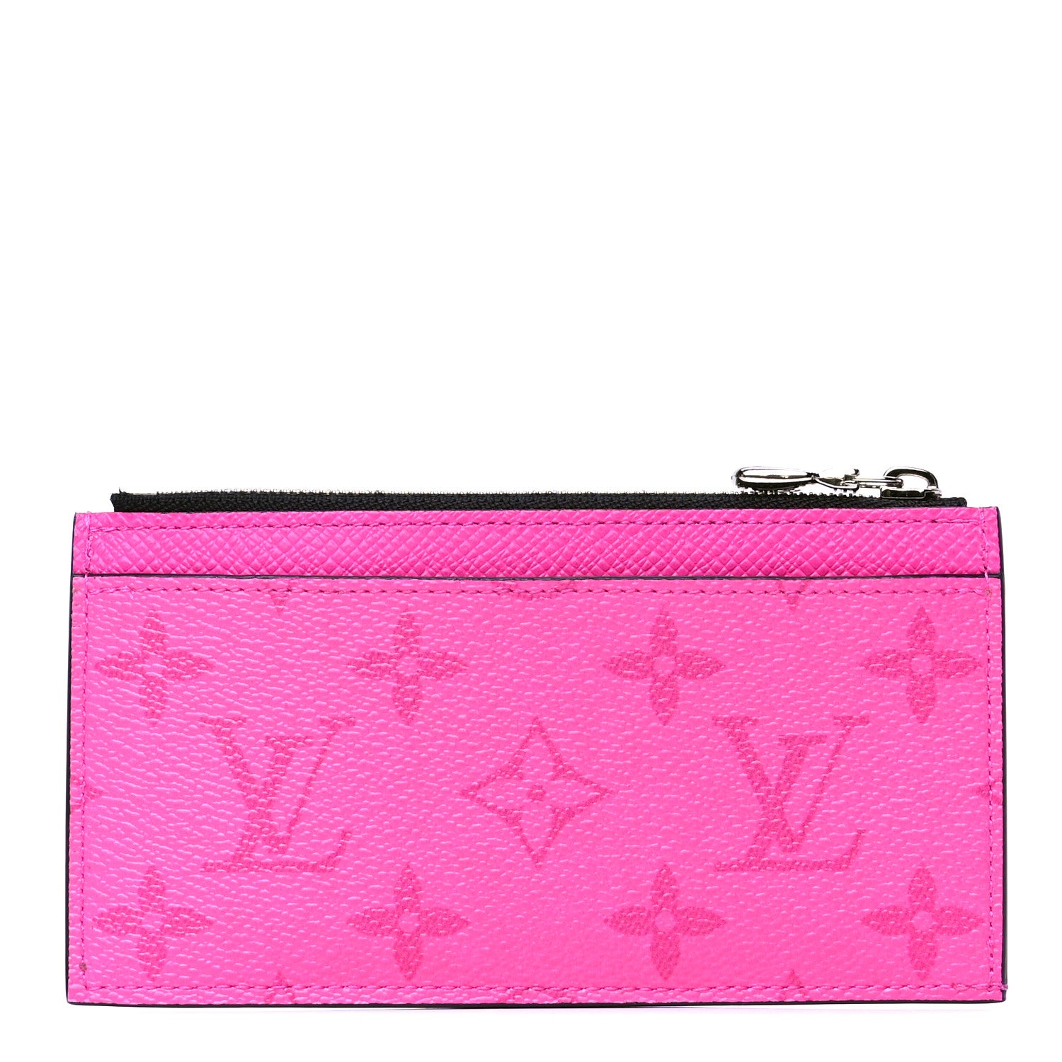 Louis Vuitton Taigarama Coin Card Holder Fuchsia 1 of 4