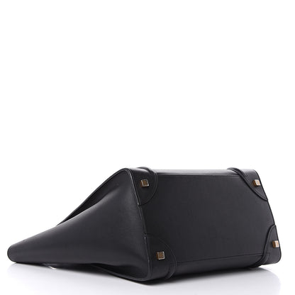 Celine Smooth Calfskin Micro Luggage Black 4 of 16