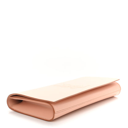 Saint Laurent Calfskin Monogram Large Belle De Jour Clutch Pink 3 of 5