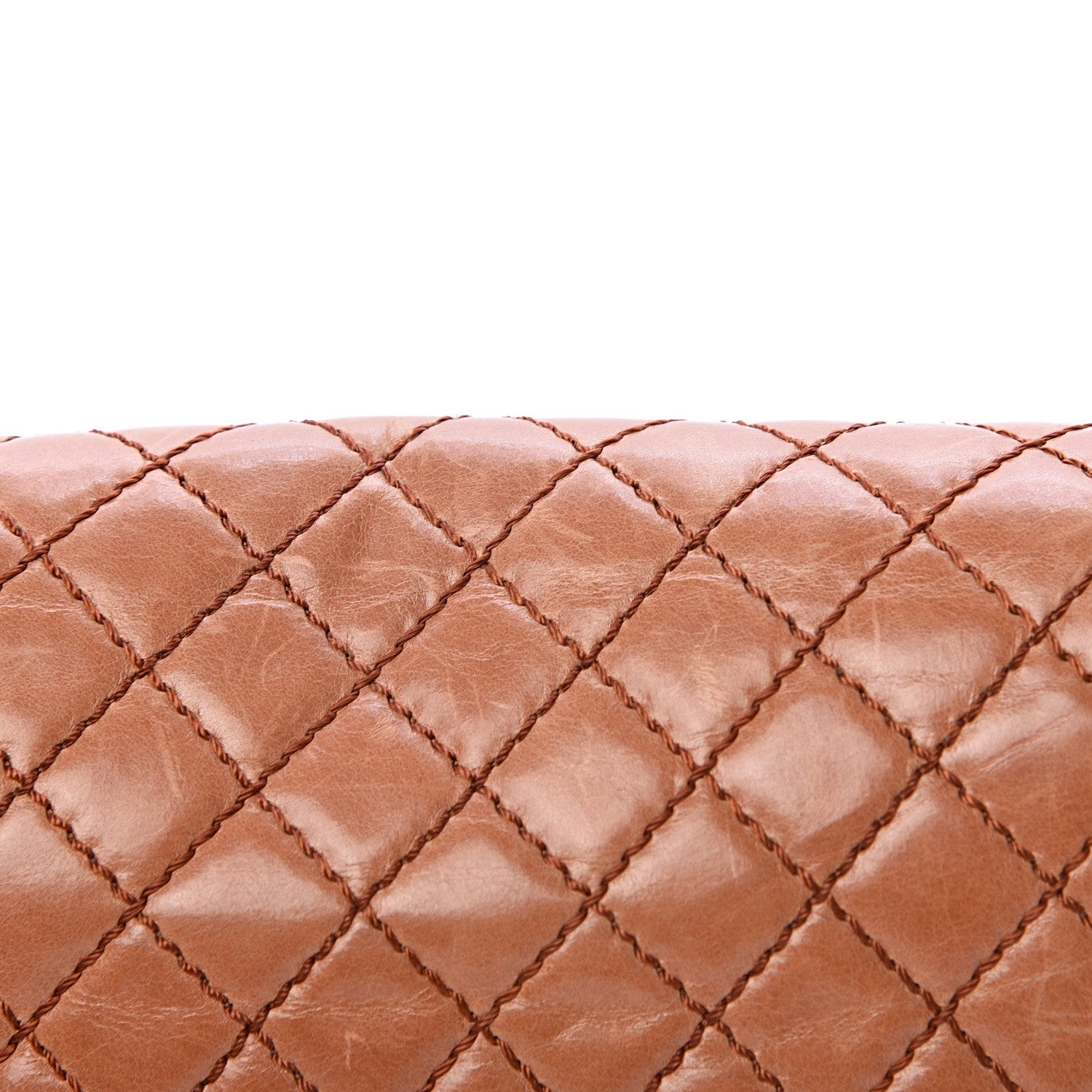Chanel Calfskin Quilted Medium Boy Flap Light Brown 16 of 19