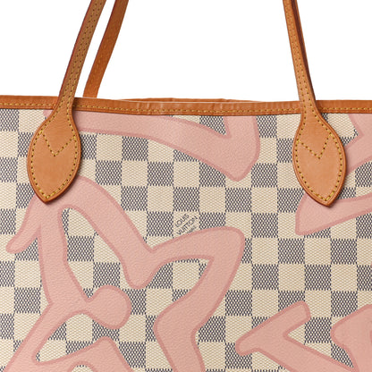 Louis Vuitton Damier Azur Tahitienne Neverfull MM 8 of 14