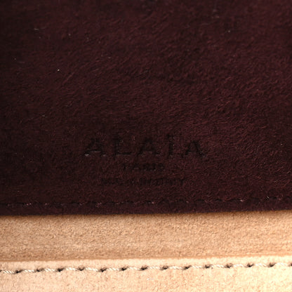 Alaia Suede Goatskin Teckel Clutch Rouge Grenat 7 of 10