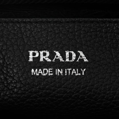 Prada Vitello Daino Soft Camera Crossbody Black 7 of 11