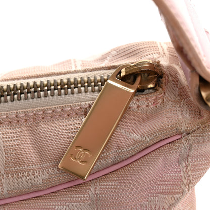 Chanel Nylon Travel Ligne Hobo Pink 14 of 14