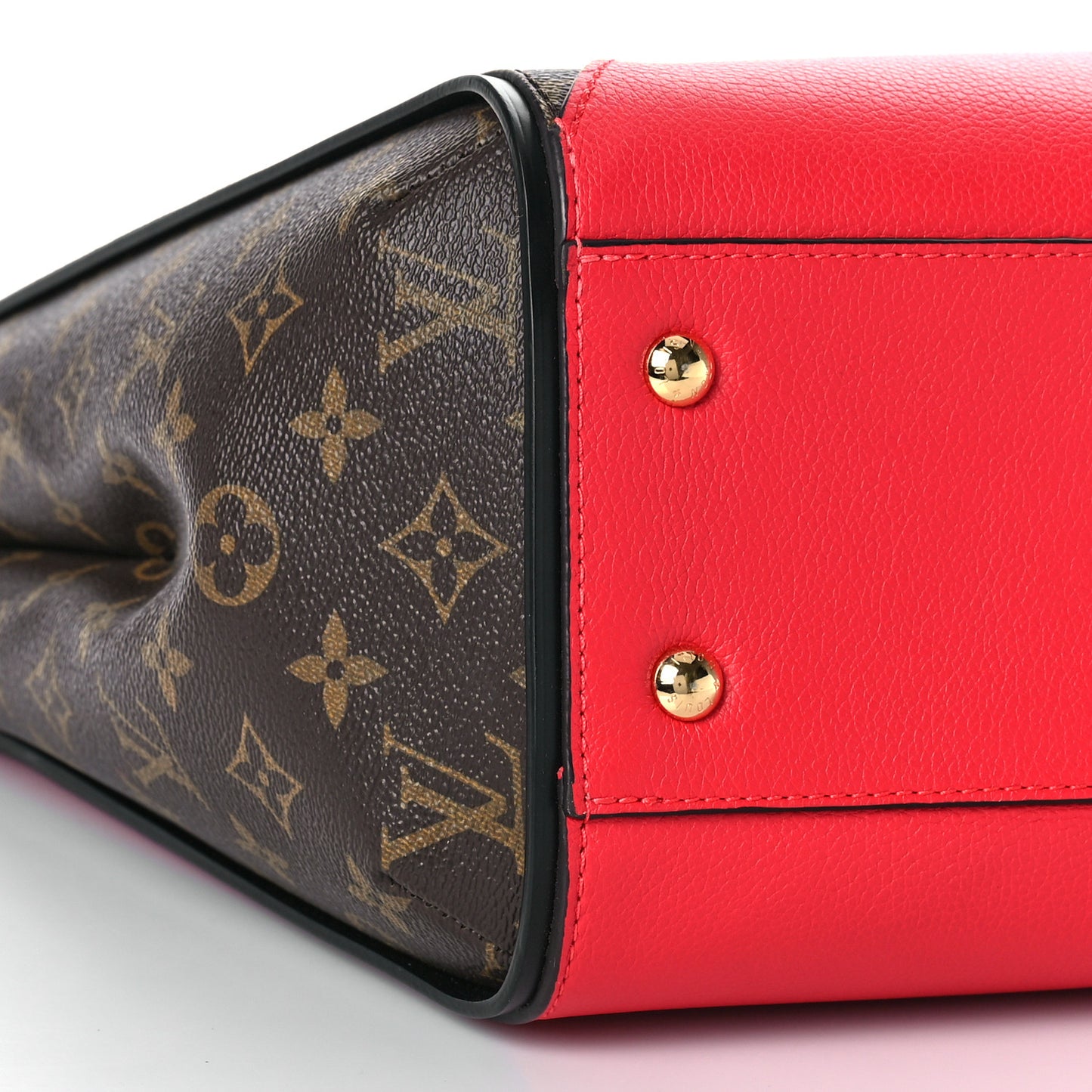 Calfskin Monogram Kimono Tote Cherry