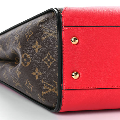 Louis Vuitton Calfskin Monogram Kimono Tote Cherry 7 of 9