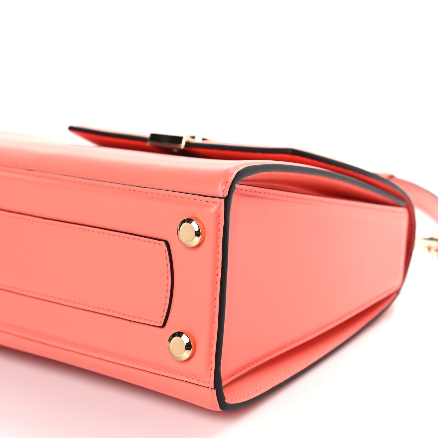 Smooth Calfskin Small Boxyz Orange