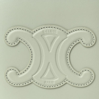 Celine Smooth Calfskin Mini Cuir Triomphe Bucket Bag Jade 6 of 12