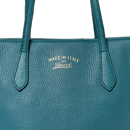 Gucci Dollar Calfskin Small Swing Tote Deep Cobalt 7 of 10