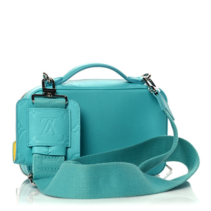 Louis Vuitton Calfskin Embossed Monogram Vuittamins Utility Crossbody Menthe Jaune 3 of 9
