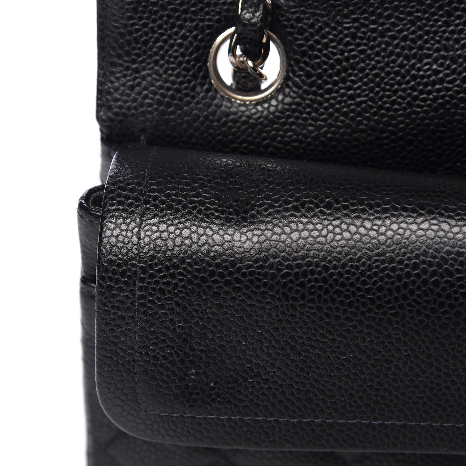 Chanel Caviar Quilted Small Double Flap Black 10 of 20
