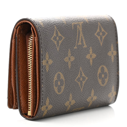 Louis Vuitton Monogram Porte-Monnaie Tresor Wallet 3 of 8