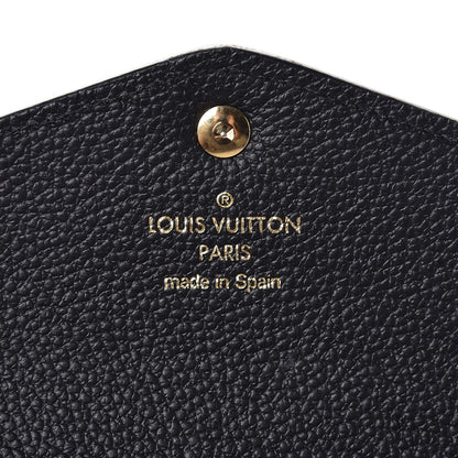 Louis Vuitton Empreinte Sarah Wallet NM Black 5 of 9