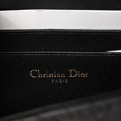 Christian Dior Lambskin Cannage Dior Talk Phone Pouch Black 6 of 10