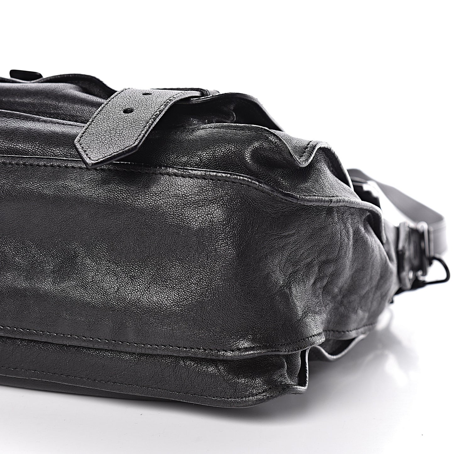 Lambskin Medium PS1 Satchel Black