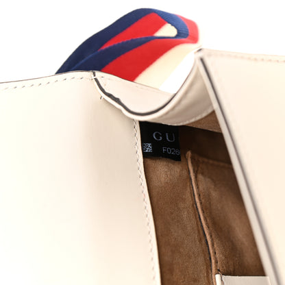 Gucci Calfskin Mini Sylvie Chain Shoulder Bag White 8 of 10