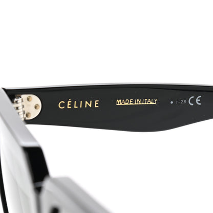 Celine Acetate Polarized Oversized Square Sunglasses CL40055F Black 5 of 6