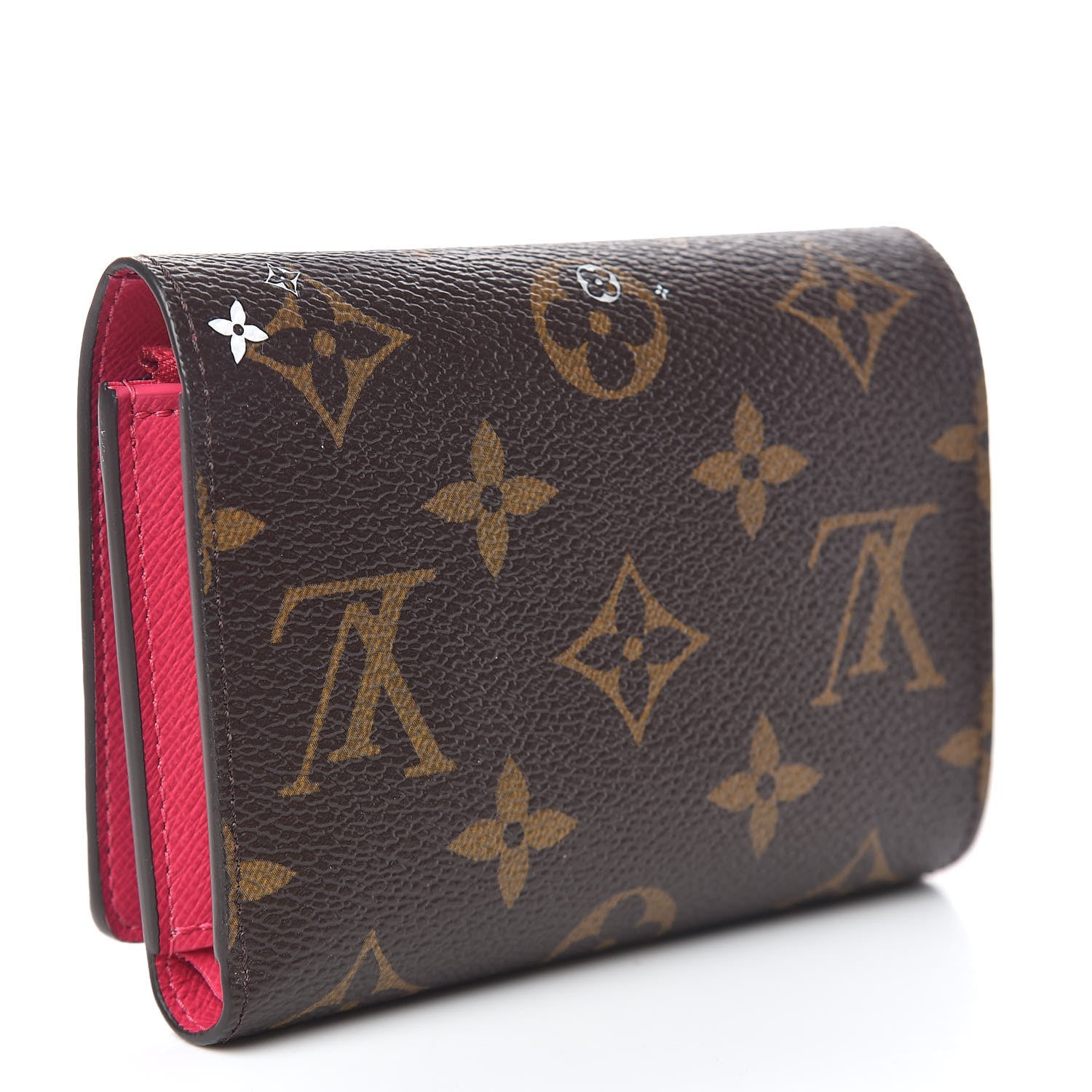 Louis Vuitton Monogram 2019 Christmas Animation Victorine Wallet Fuchsia 3 of 8