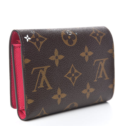 Louis Vuitton Monogram 2019 Christmas Animation Victorine Wallet Fuchsia 3 of 8