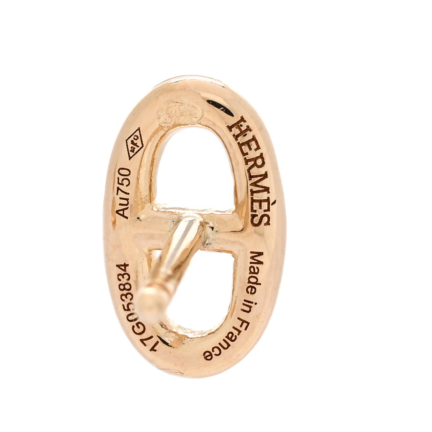 18K Yellow Gold TPM Farandole Stud Earrings