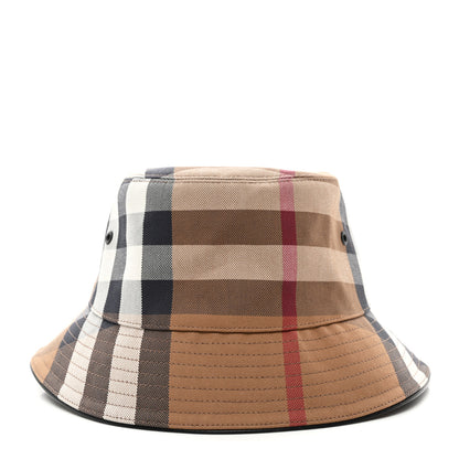 Burberry Technical Cotton Giant Check Bucket Hat M 3 of 9