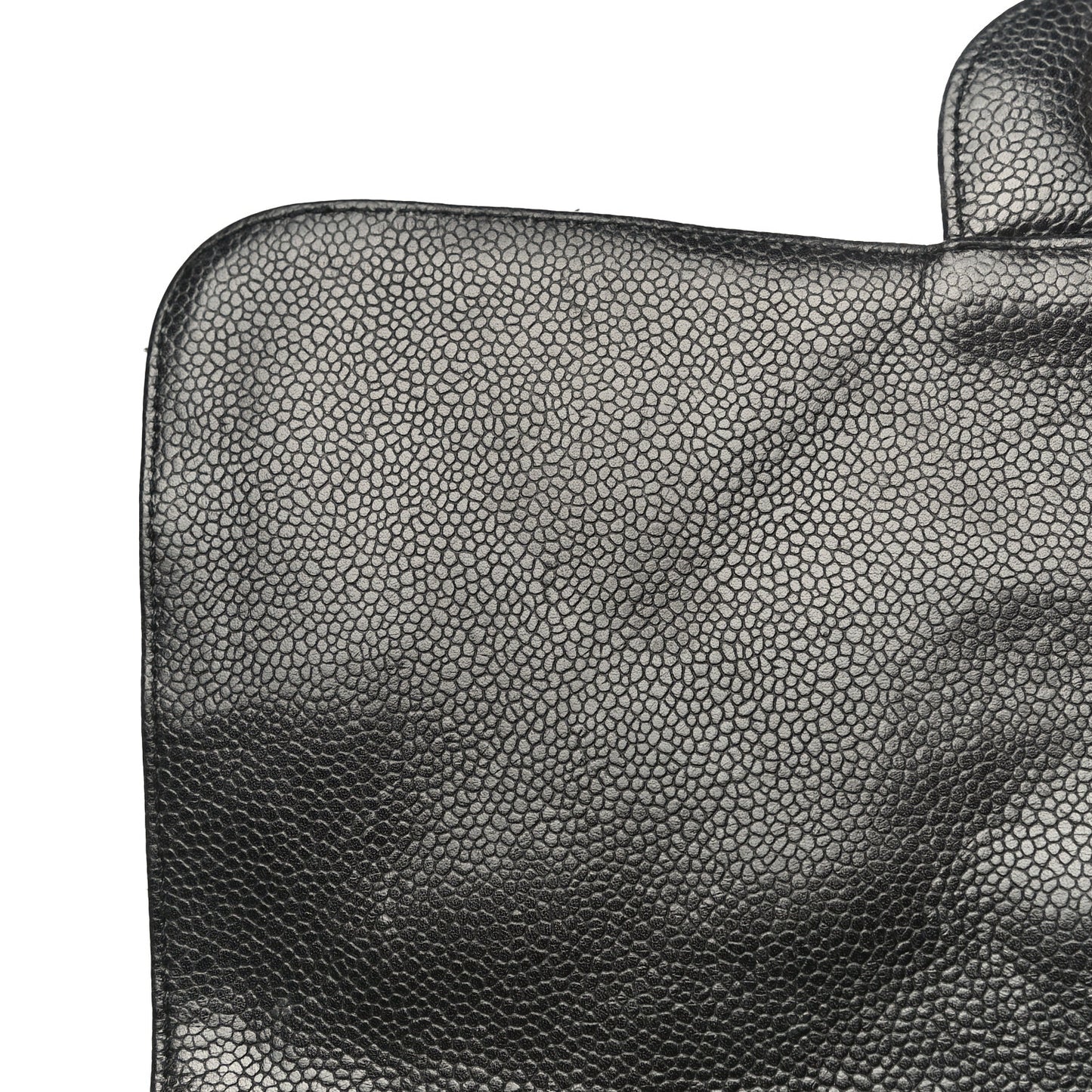 Caviar Quilted Jumbo Single Flap Black