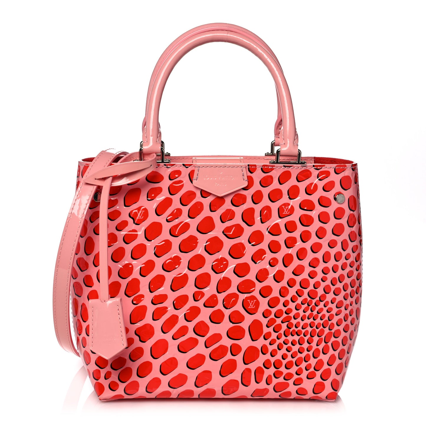 Vernis Jungle Dots Open Tote Sugar Pink Poppy