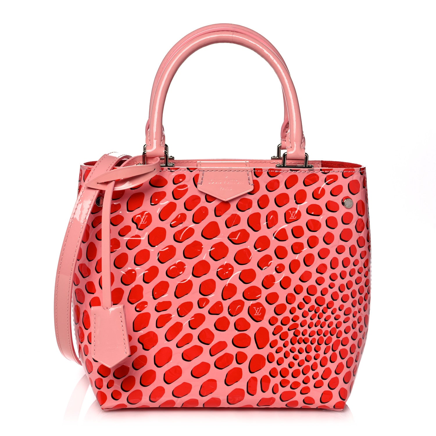 Louis Vuitton Vernis Jungle Dots Open Tote Sugar Pink Poppy 1 of 12