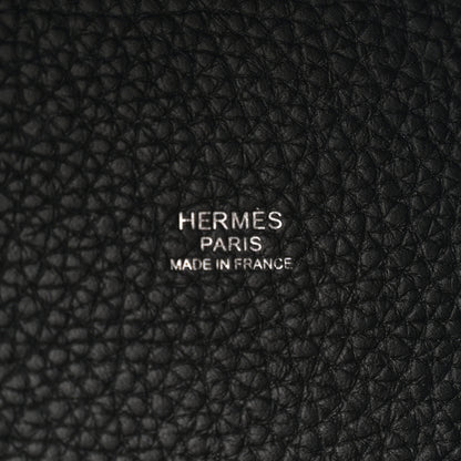 Hermes Taurillon Clemence Picotin Lock 18 PM Black 6 of 10