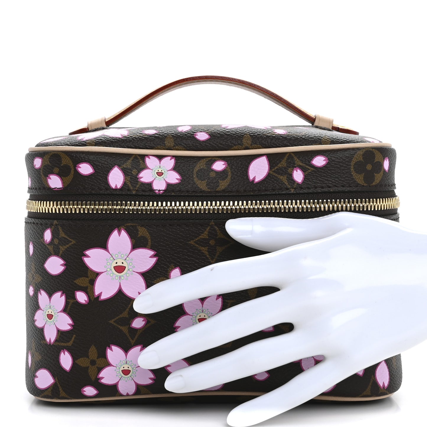 LV x TM Monogram Cherry Blossom Nice Mini