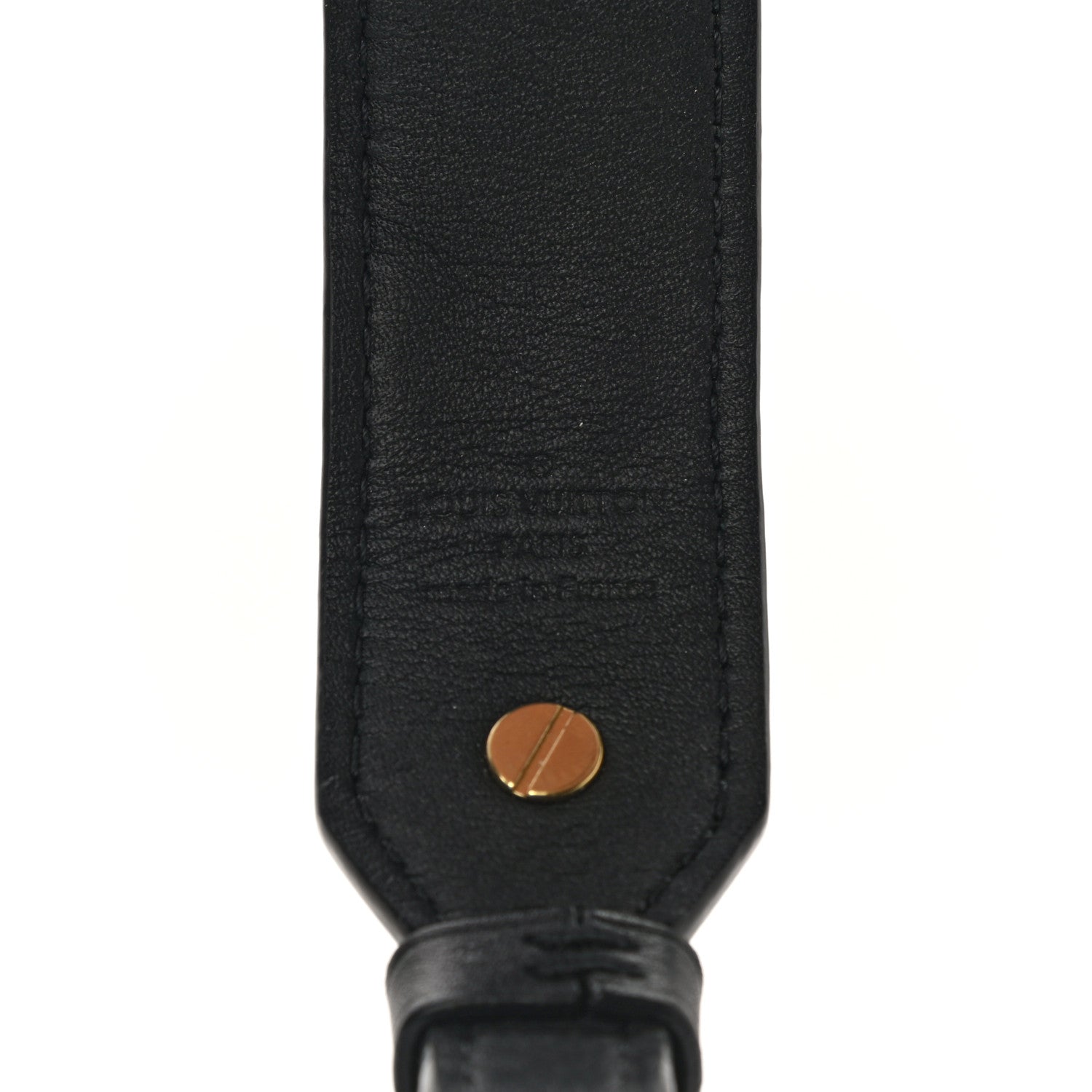 Louis Vuitton Reverse Monogram Bandouliere Shoulder Strap XL Black 3 of 4